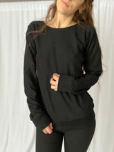 Load image into Gallery viewer, Lounger Black Long Sleeve
