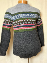 Load image into Gallery viewer, Gray Moss Alpaca Sweater
