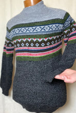 Load image into Gallery viewer, Gray Moss Alpaca Sweater
