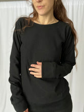 Load image into Gallery viewer, Lounger Black Long Sleeve
