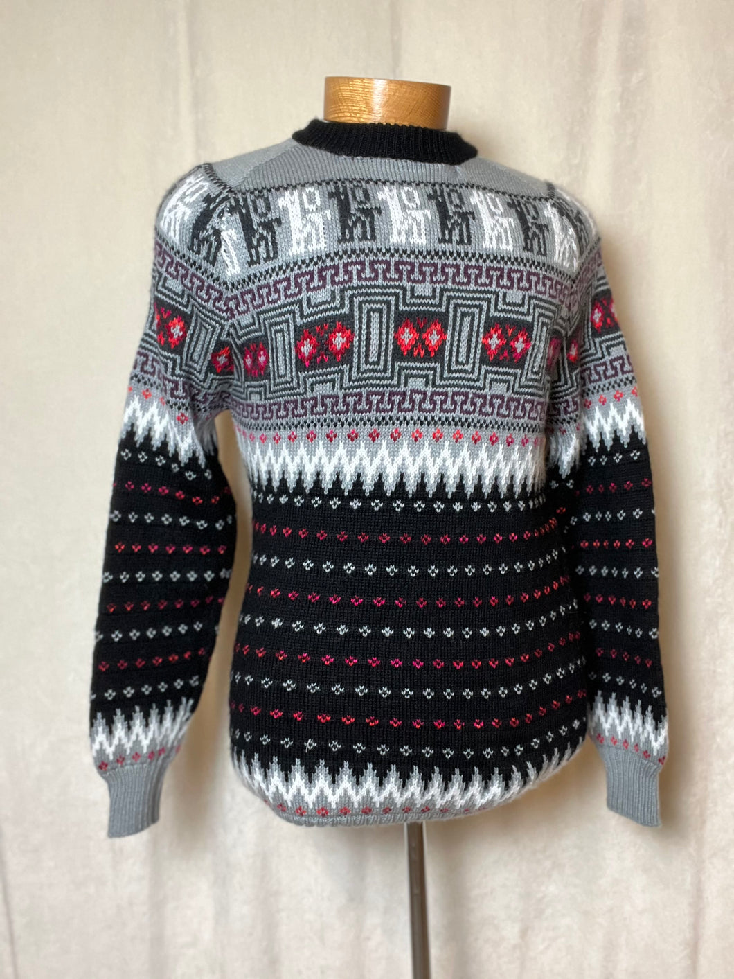 Incan Puzzle Alpaca Sweater