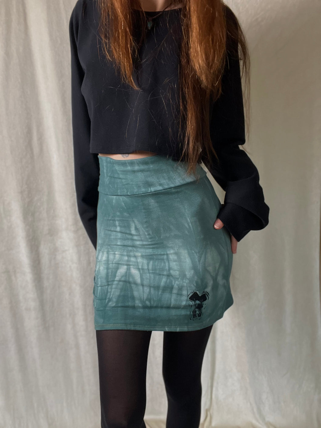 Mushroom Mini Skirt