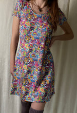 Load image into Gallery viewer, Lisa Frank Collage Dress
